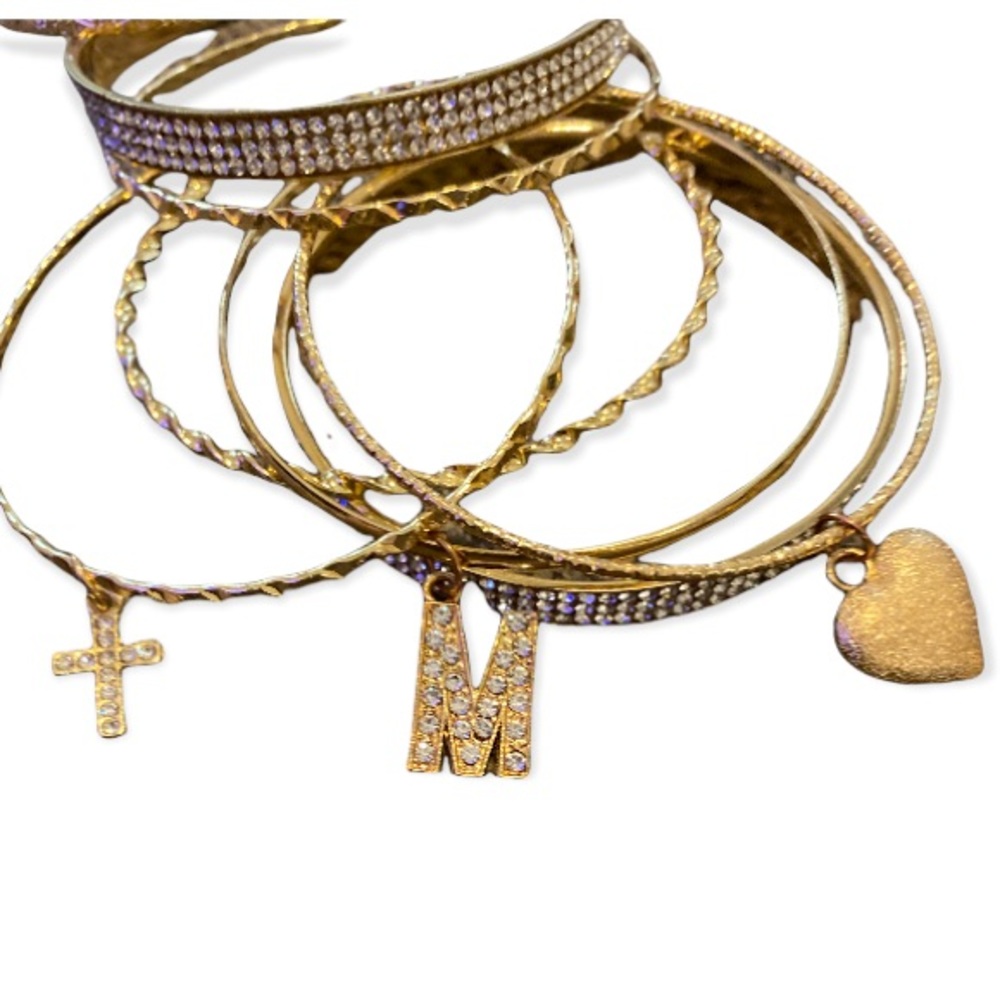 Gold Bangles - Picture 4 of 4